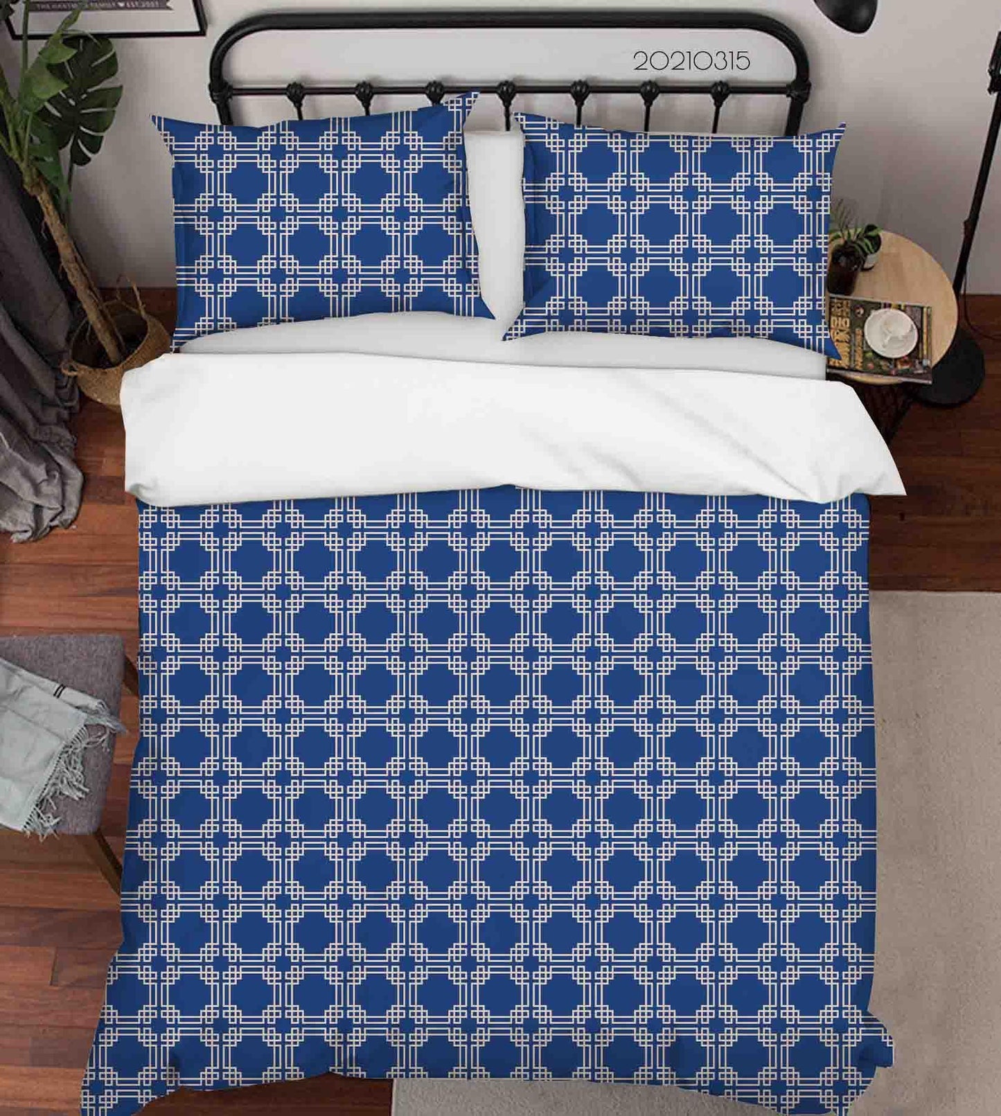 3D Abstract Geometric Art Decoration Quilt Cover Set Bedding Set Duvet Cover Pillowcases 246