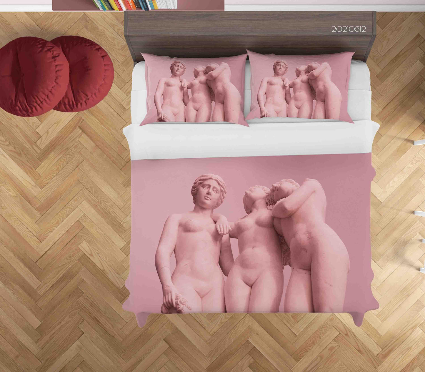 3D Art Sculpture Quilt Cover Set Bedding Set Duvet Cover Pillowcases 192