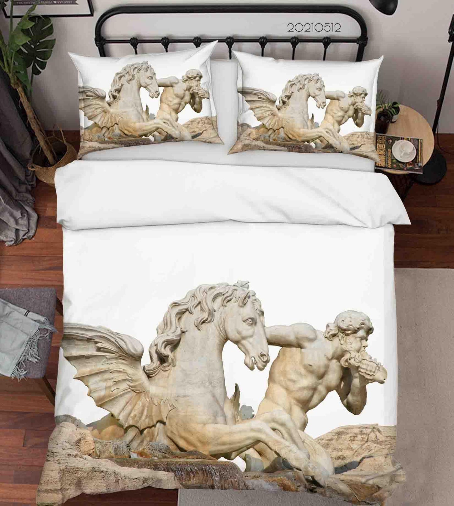 3D Art Sculpture Quilt Cover Set Bedding Set Duvet Cover Pillowcases 233