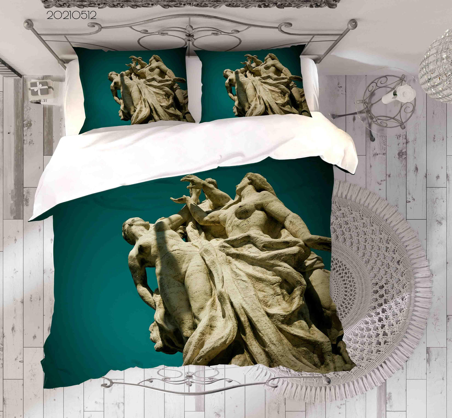 3D Art Sculpture Quilt Cover Set Bedding Set Duvet Cover Pillowcases 277