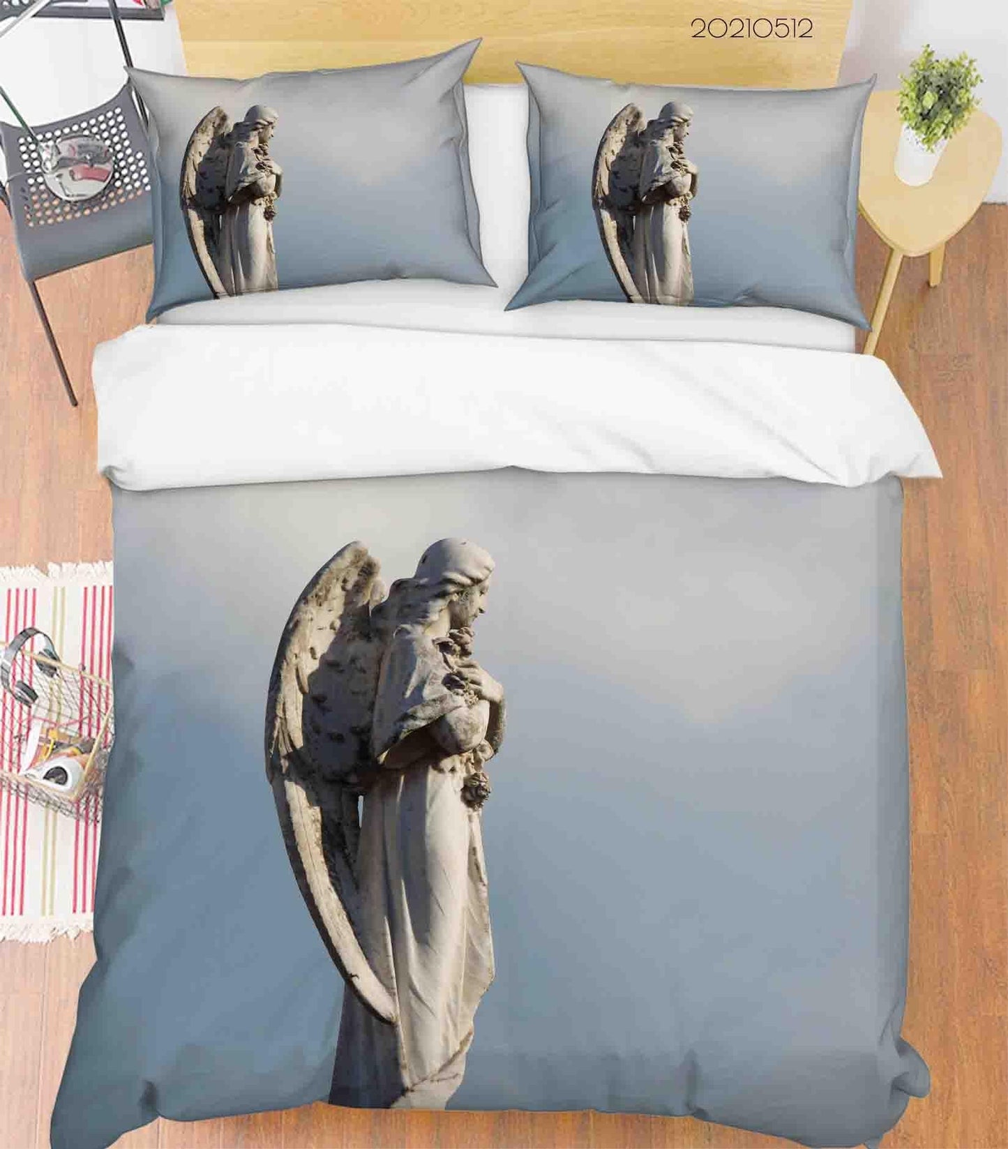 3D Art Sculpture Quilt Cover Set Bedding Set Duvet Cover Pillowcases 303