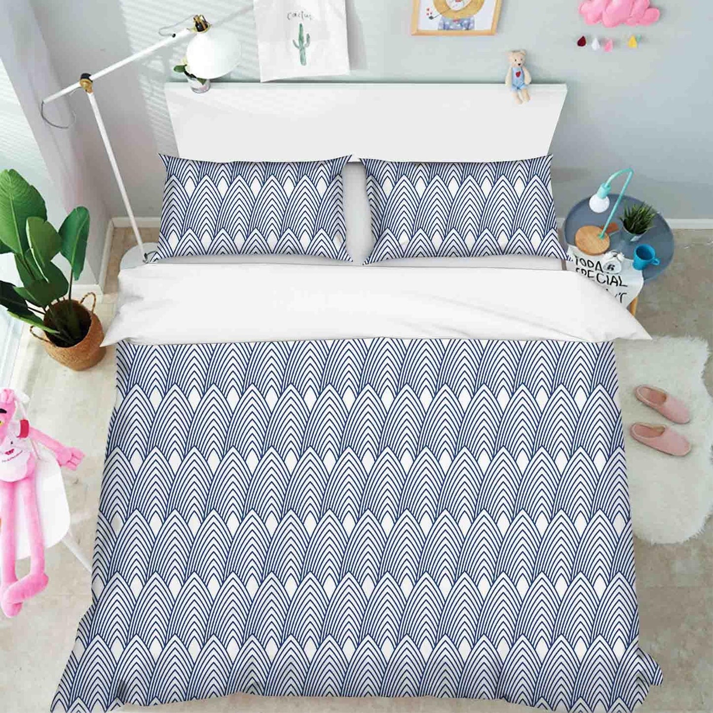 3D Abstract Geometric Art Decoration Quilt Cover Set Bedding Set Duvet Cover Pillowcases 216