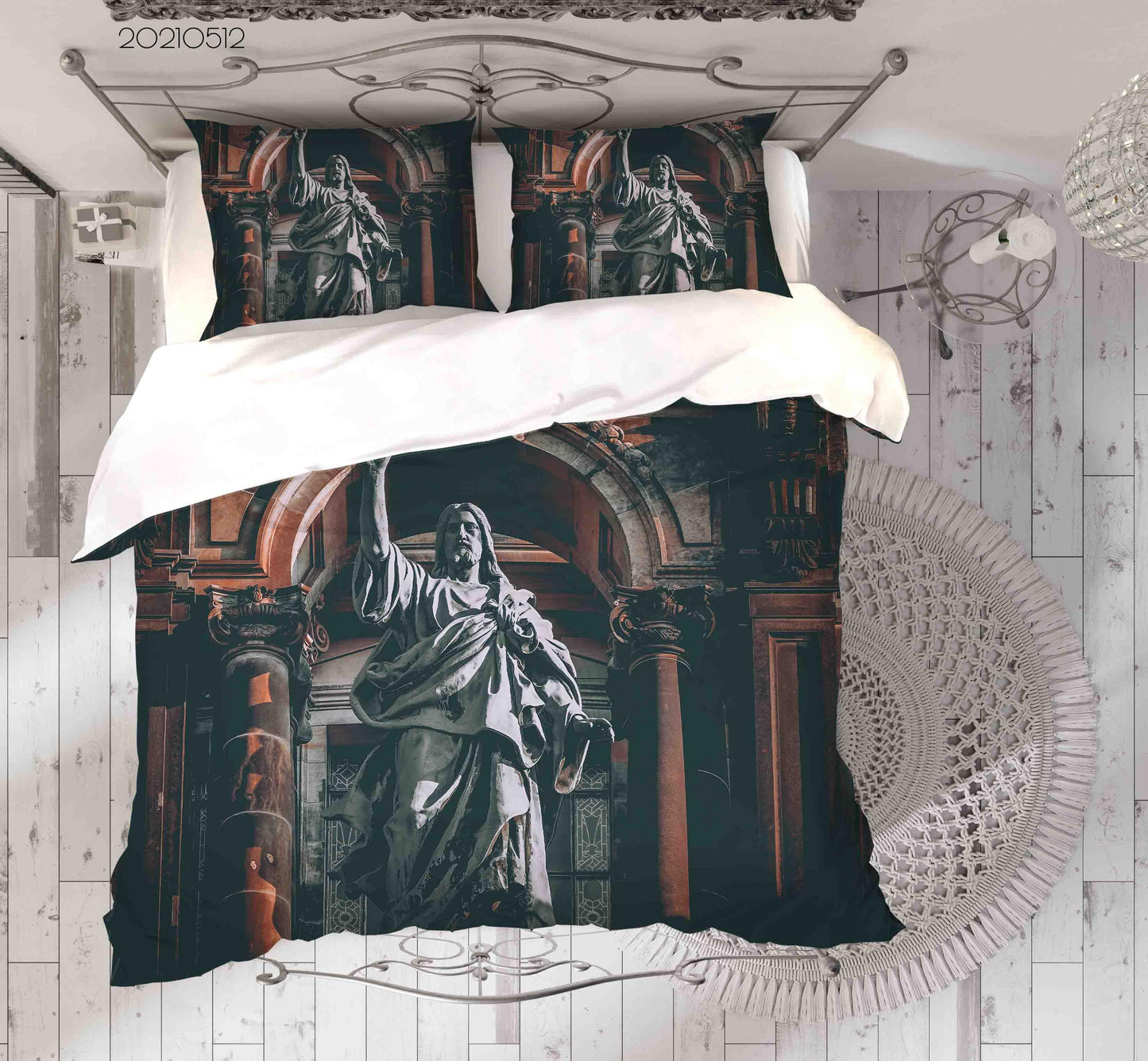 3D Architecture Art Sculpture Quilt Cover Set Bedding Set Duvet Cover Pillowcases 284