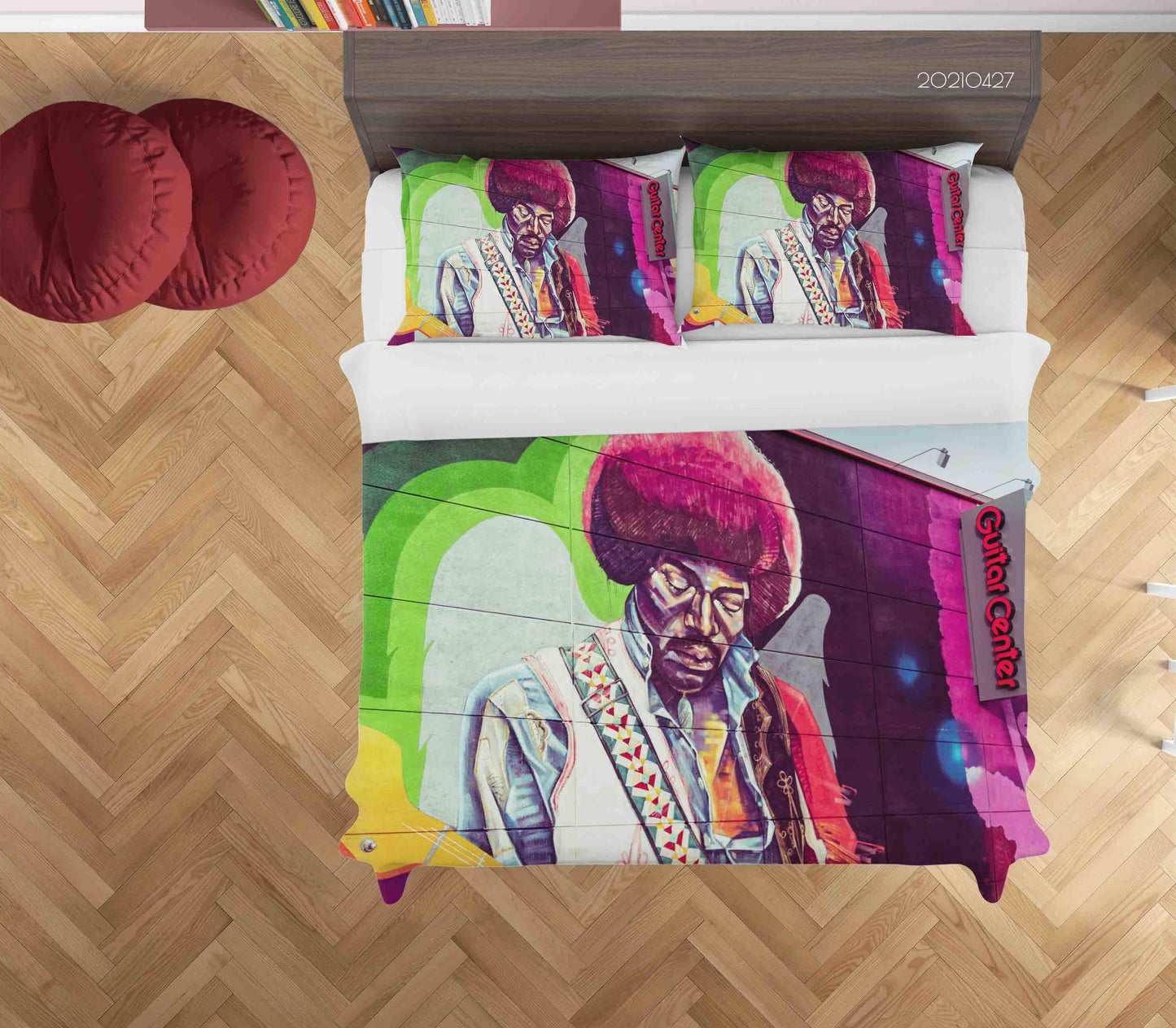 3D Abstract Street Hip Hop Rock Graffiti Quilt Cover Set Bedding Set Duvet Cover Pillowcases 110