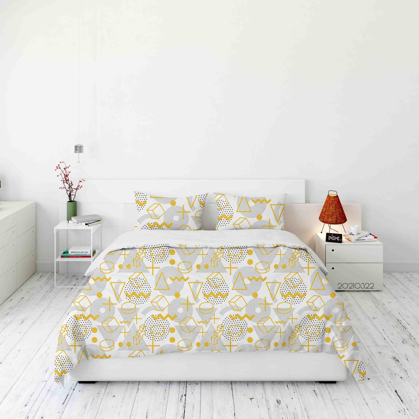 3D Abstract Geometric Pattern Quilt Cover Set Bedding Set Duvet Cover Pillowcases 26 LQH