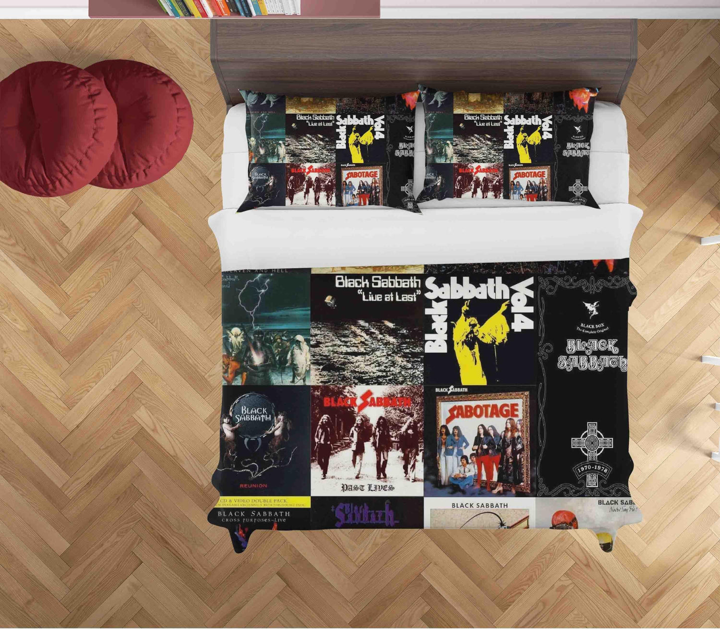 3D Black Sabbath Quilt Cover Set Bedding Set Duvet Cover Pillowcases SF52