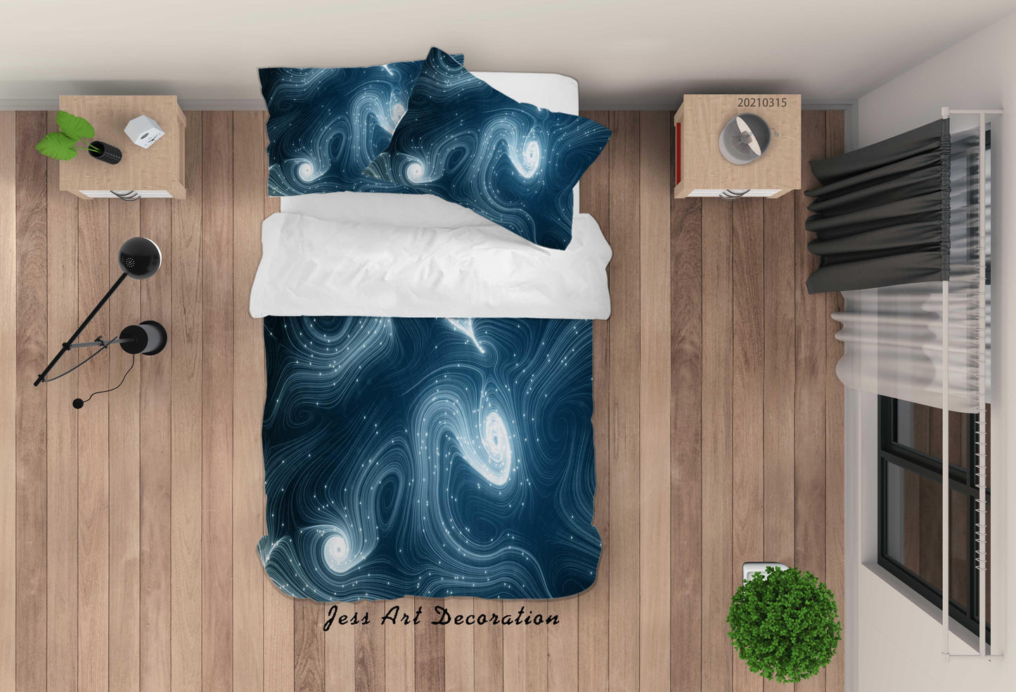 3D Abstract Pattern Quilt Cover Set Bedding Set Duvet Cover Pillowcases 37