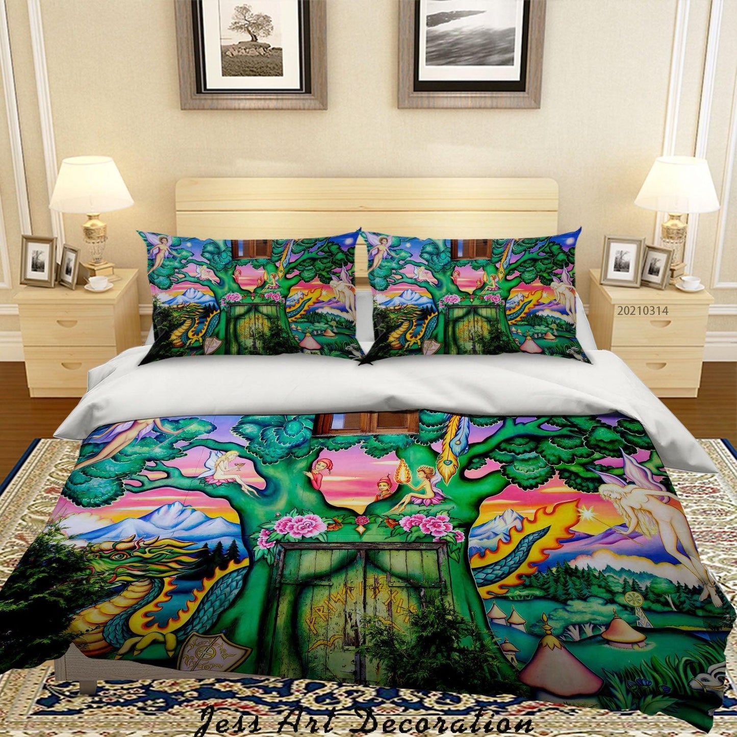3D Abstract Colored Street Graffiti Quilt Cover Set Bedding Set Duvet Cover Pillowcases 178