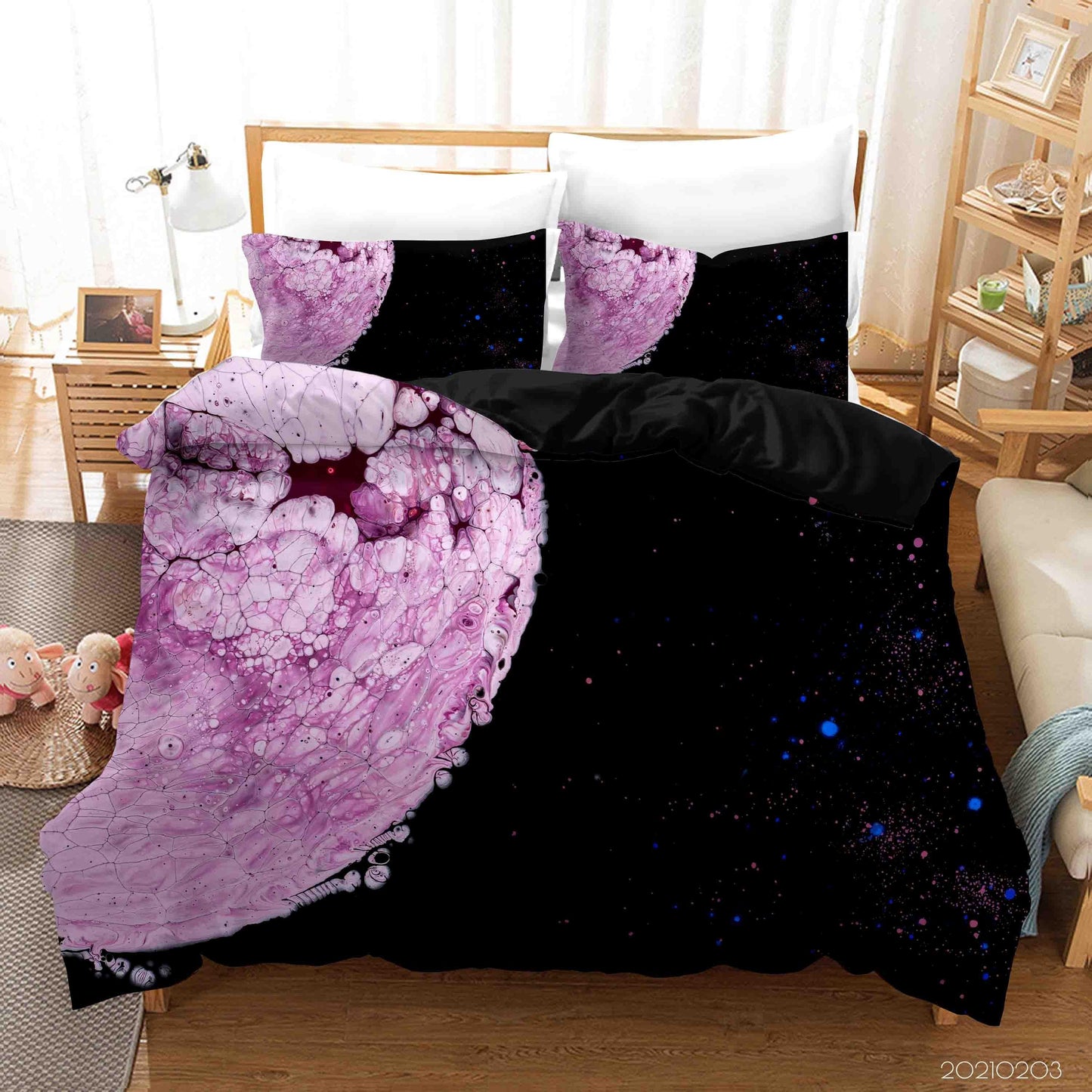 3D Abstract Marble Texture Quilt Cover Set Bedding Set Duvet Cover Pillowcases 74