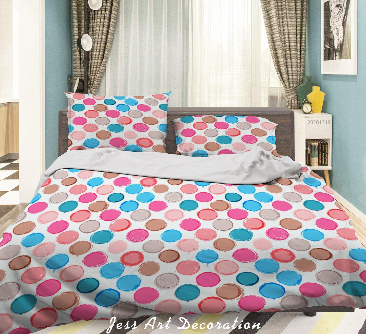 3D Abstract Geometric Pattern Quilt Cover Set Bedding Set Duvet Cover Pillowcases 38