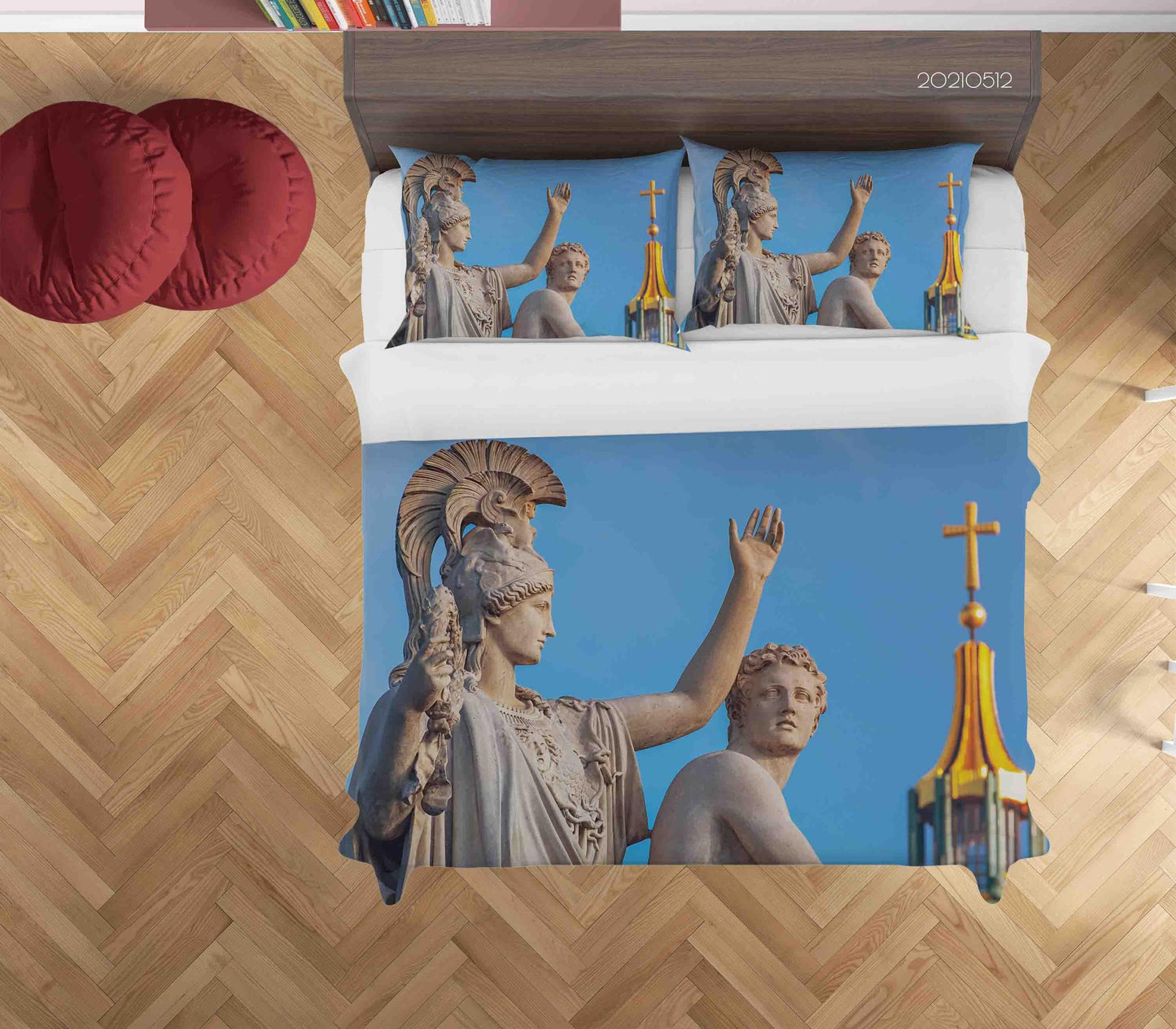 3D Art Sculpture Quilt Cover Set Bedding Set Duvet Cover Pillowcases 267