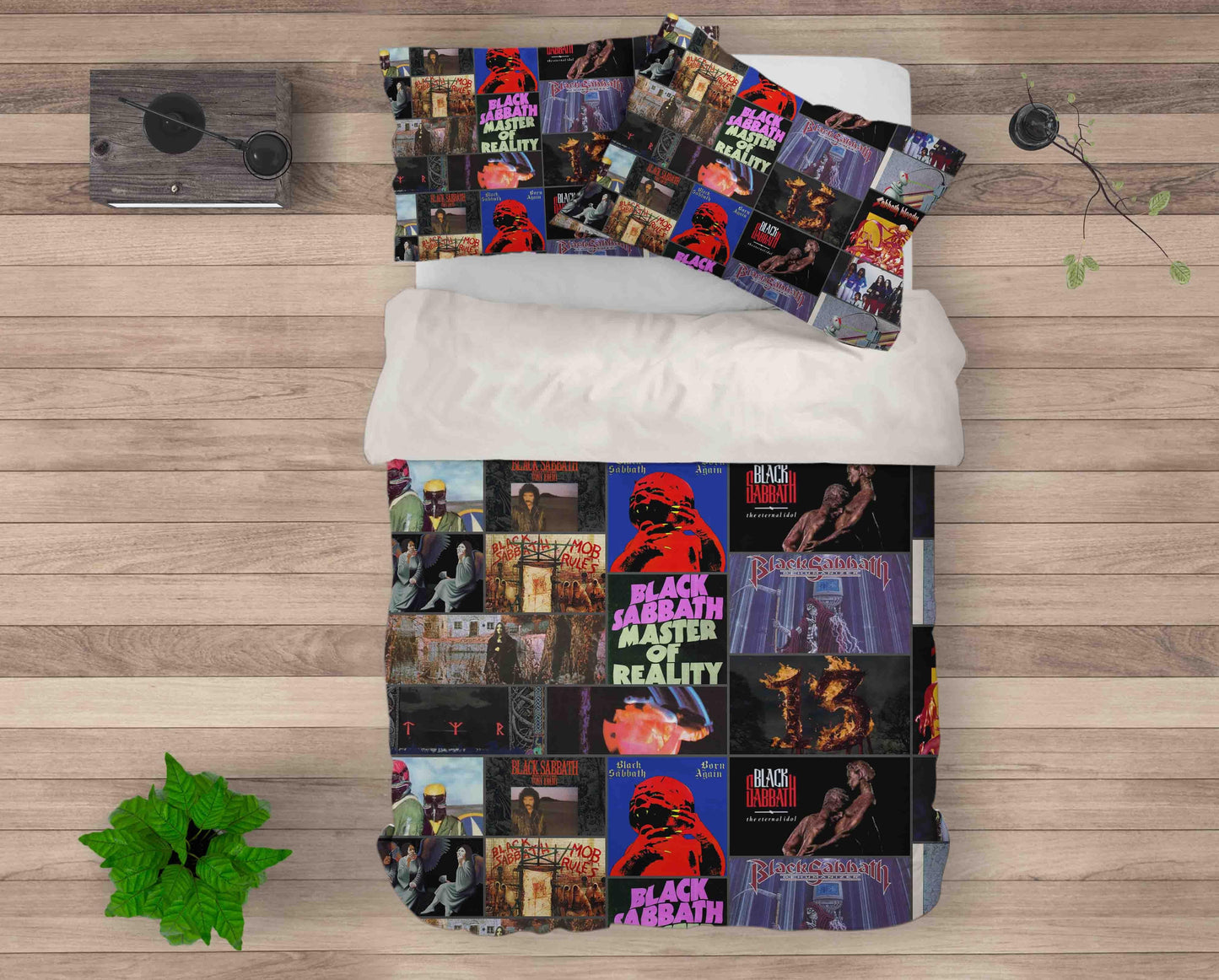 3D Album Black Sabbath Quilt Cover Set Bedding Set Duvet Cover Pillowcases SF36
