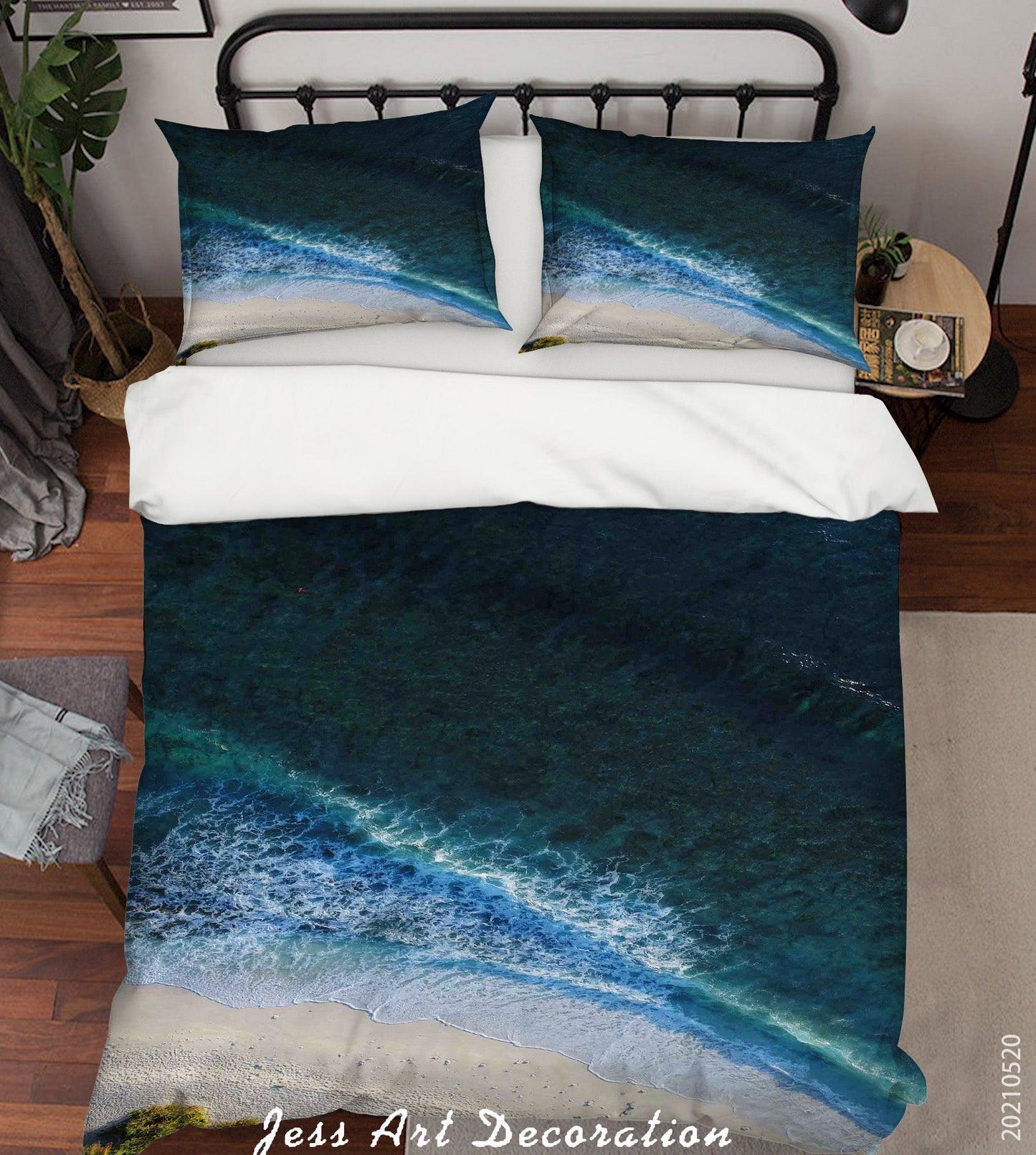 3D Beach Landscape Quilt Cover Set Bedding Set Duvet Cover Pillowcases 56