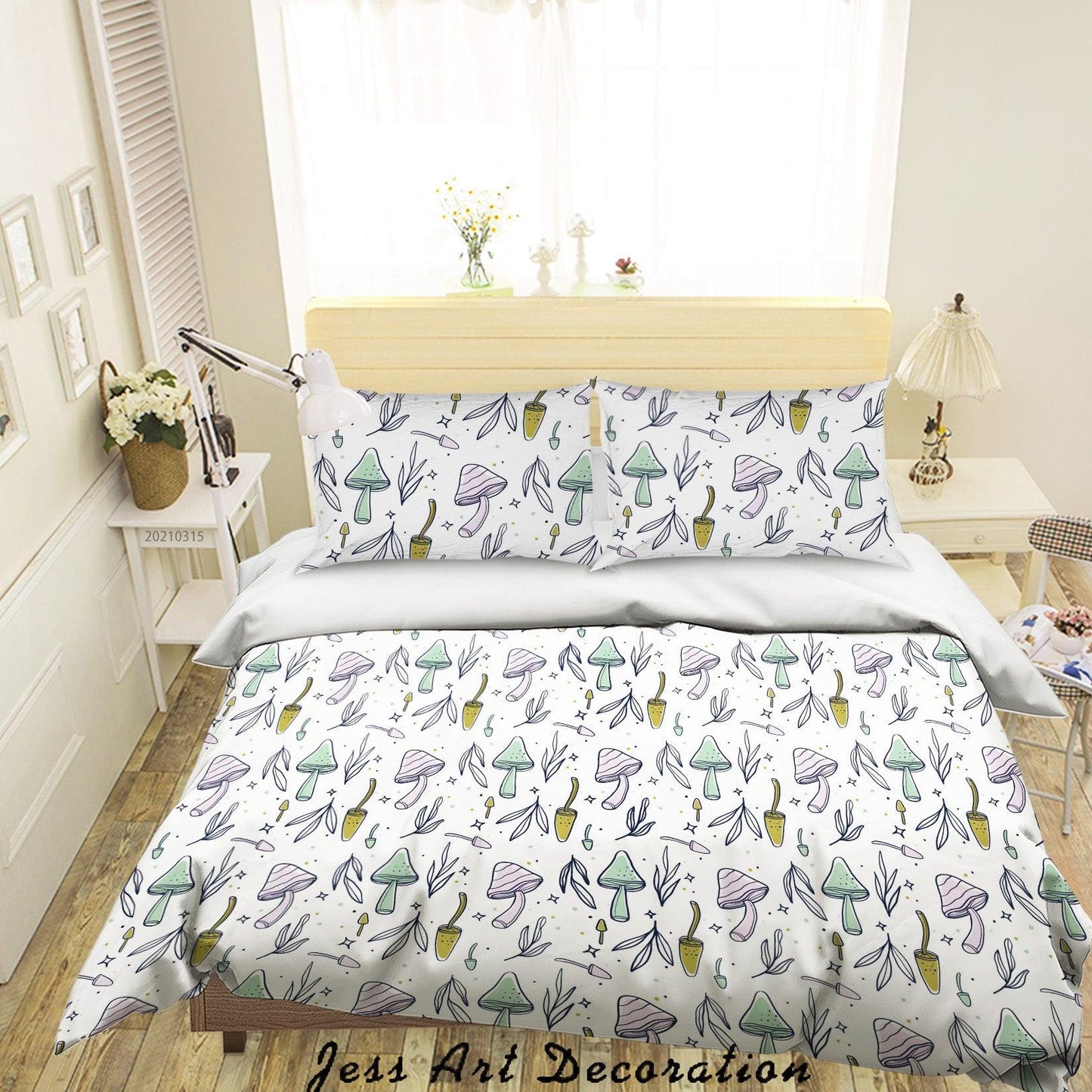 3D Cartoon Cloud Sun Quilt Cover Set Bedding Set Duvet Cover Pillowcases 106