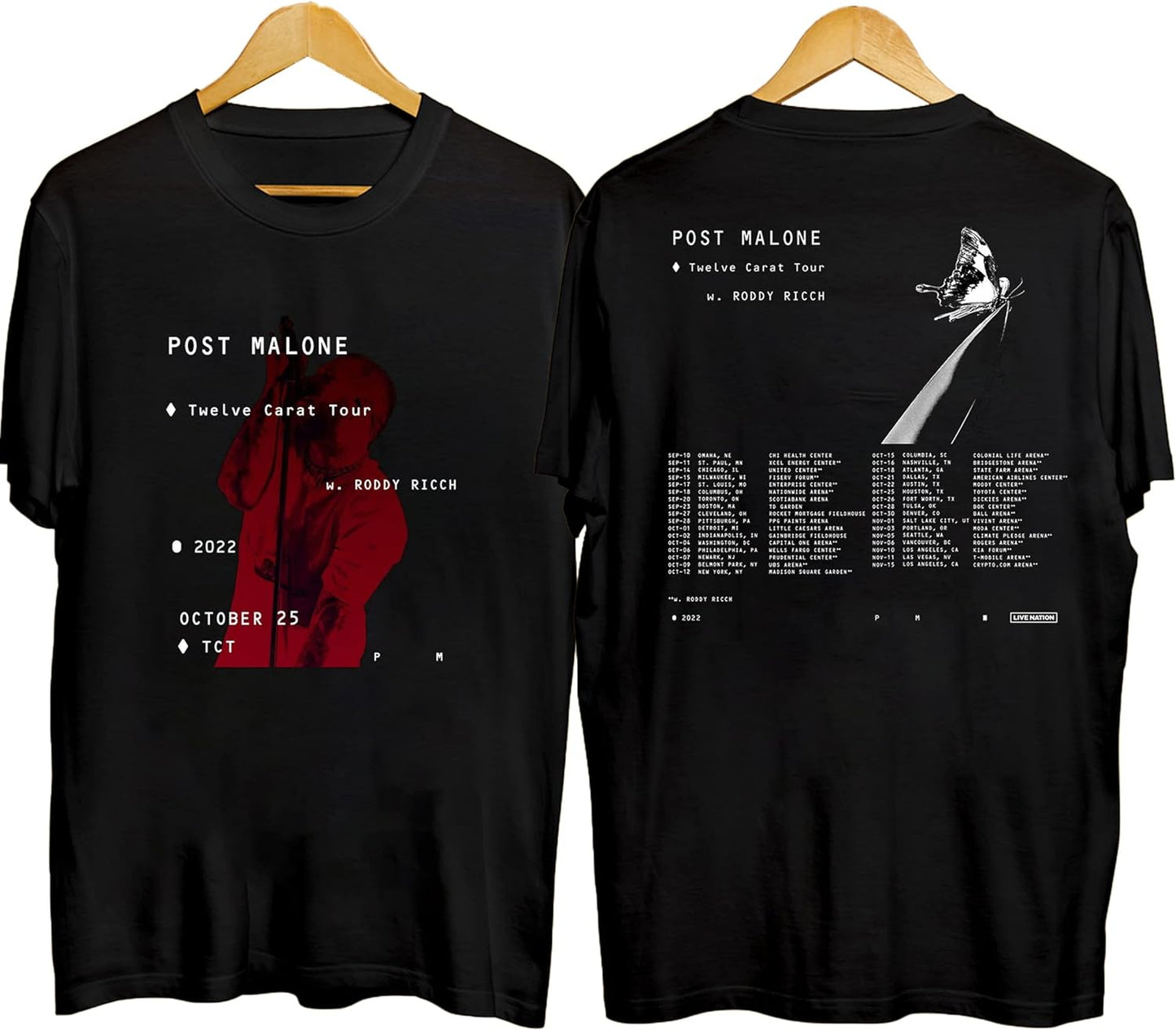 Post Malone 2022 Tour Shirt