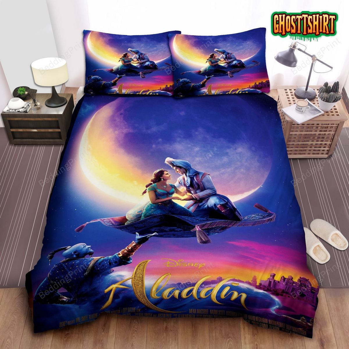 3D Aladdin Bedding Set