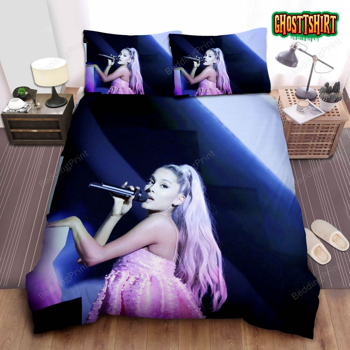 3D Ariana Grande Portrait As Viva Giam Bedding Set
