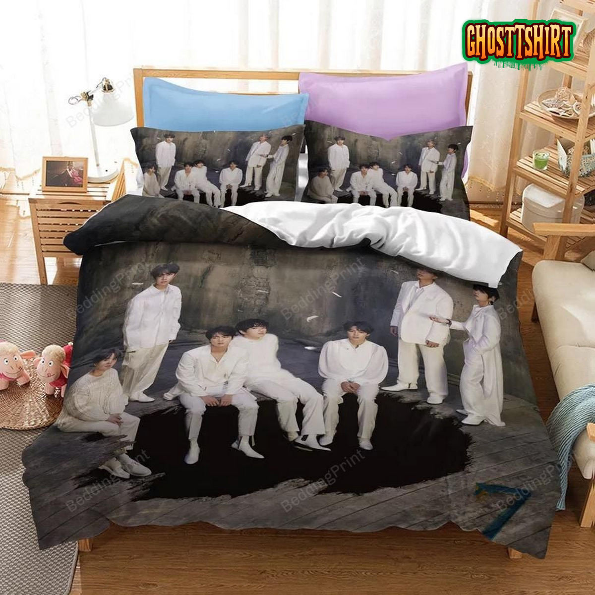 3D Black Panther Marvel American Superhero Bedding Set