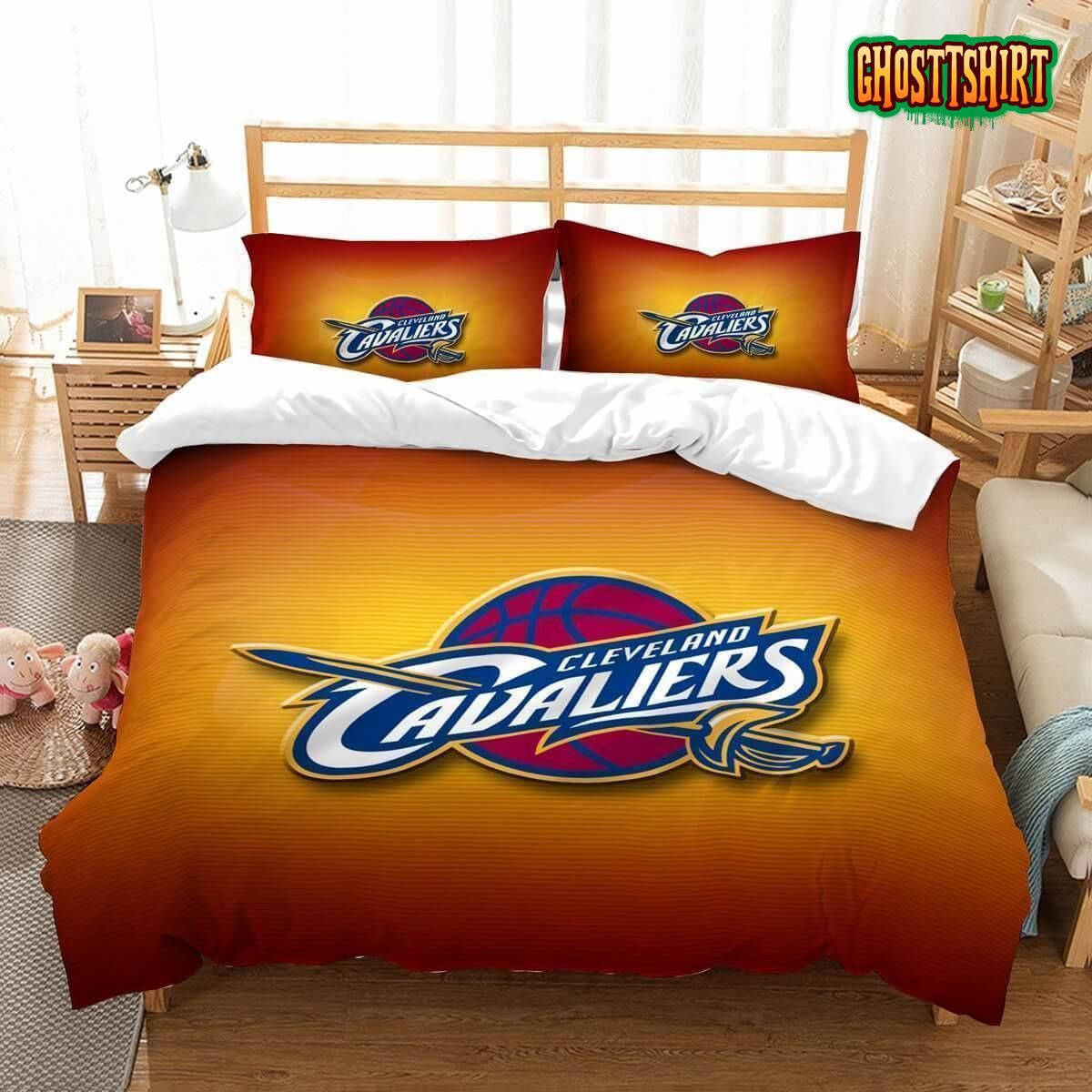 3D Cleveland Cavaliers Et Duvet Cover Bedding Set