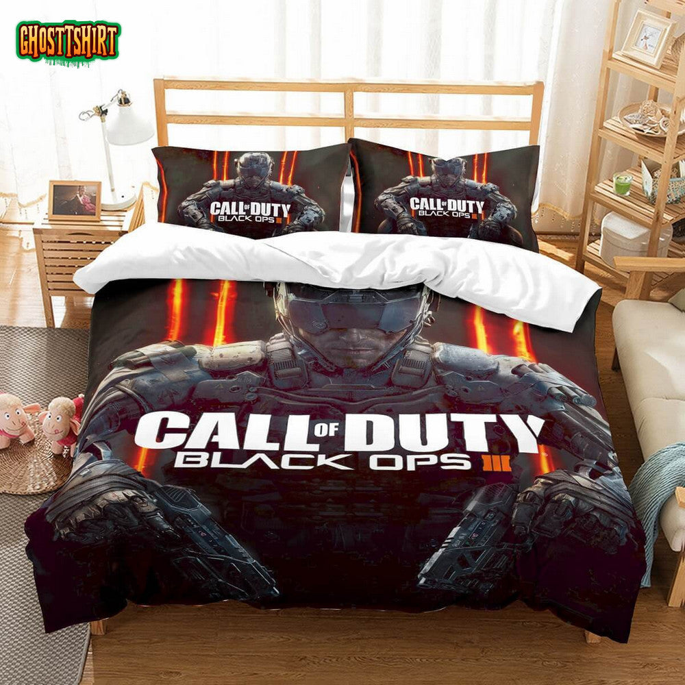 3D Customize Call Of Duty Black Ops Et Et Bed 3D Customized Duvet Cover Bedding Set