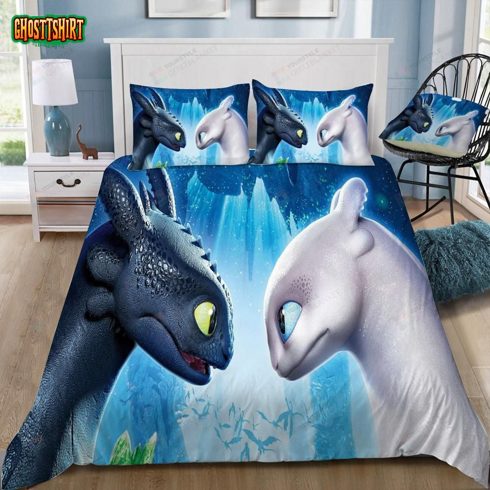 3D Customize How To Train Your Dragon 3 Bedding Set