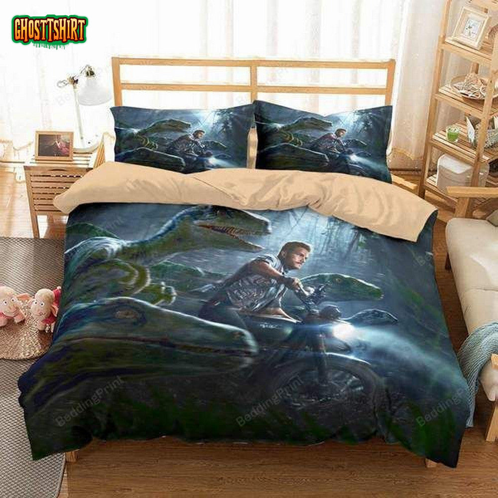 3D Customize Jurassic World Bedding Set