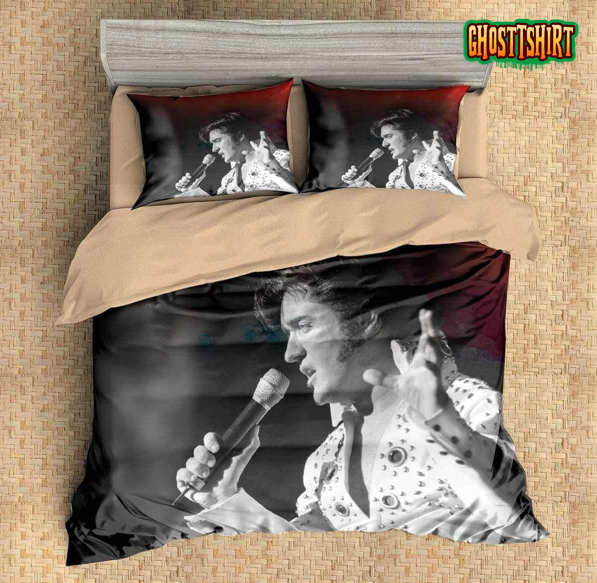 3D Elvis Presley Duvet Cover 1 Bedding Set