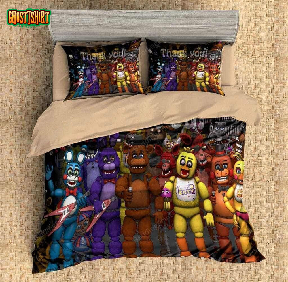 3D Five Nights At Freddy'S Duvet Cover Bedding Set