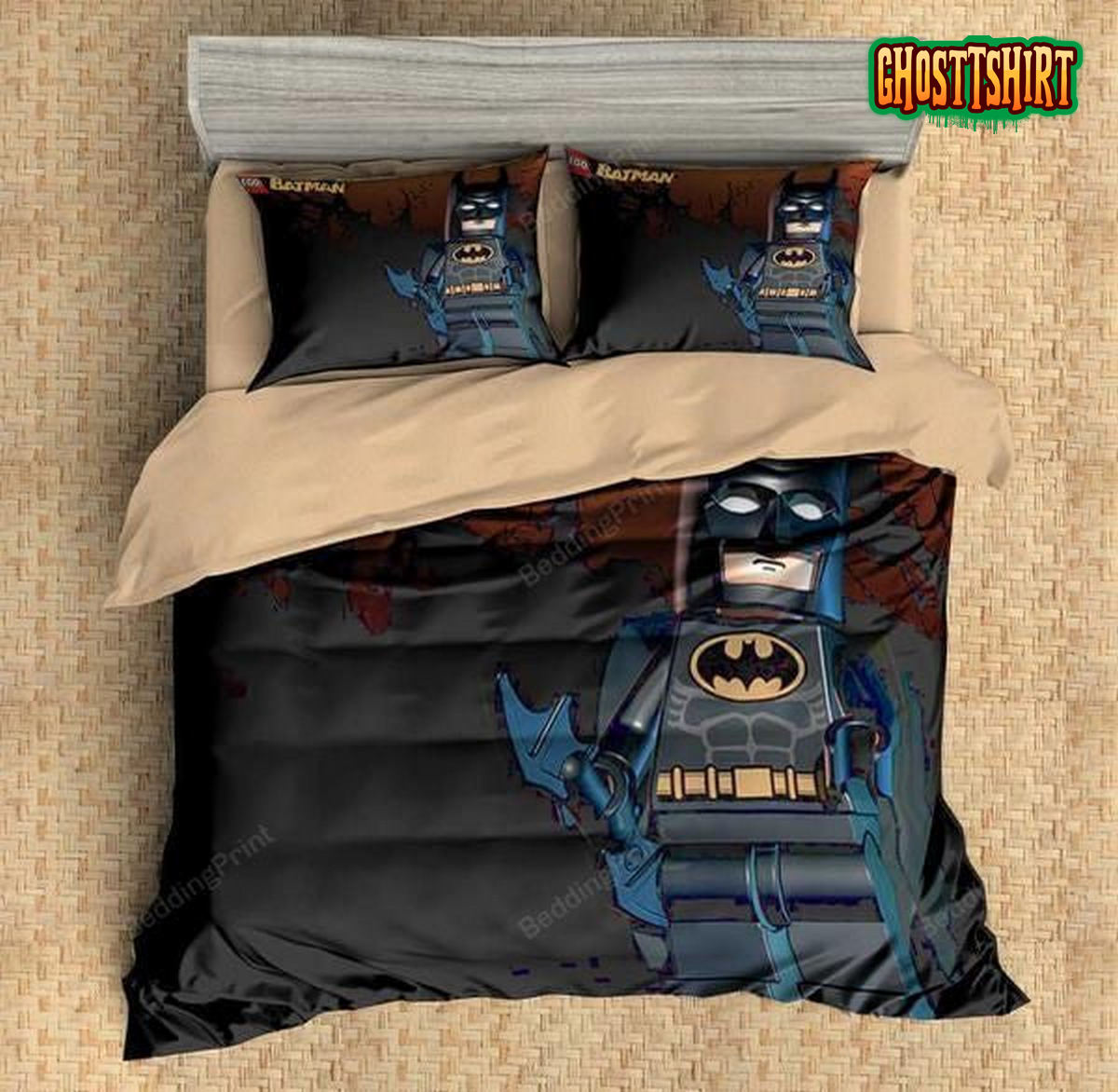 3D Lego Batman Superhero Bedding Set