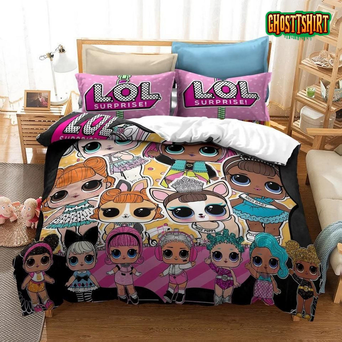 3D LOL Surprise Duvet Cover Bedding Set