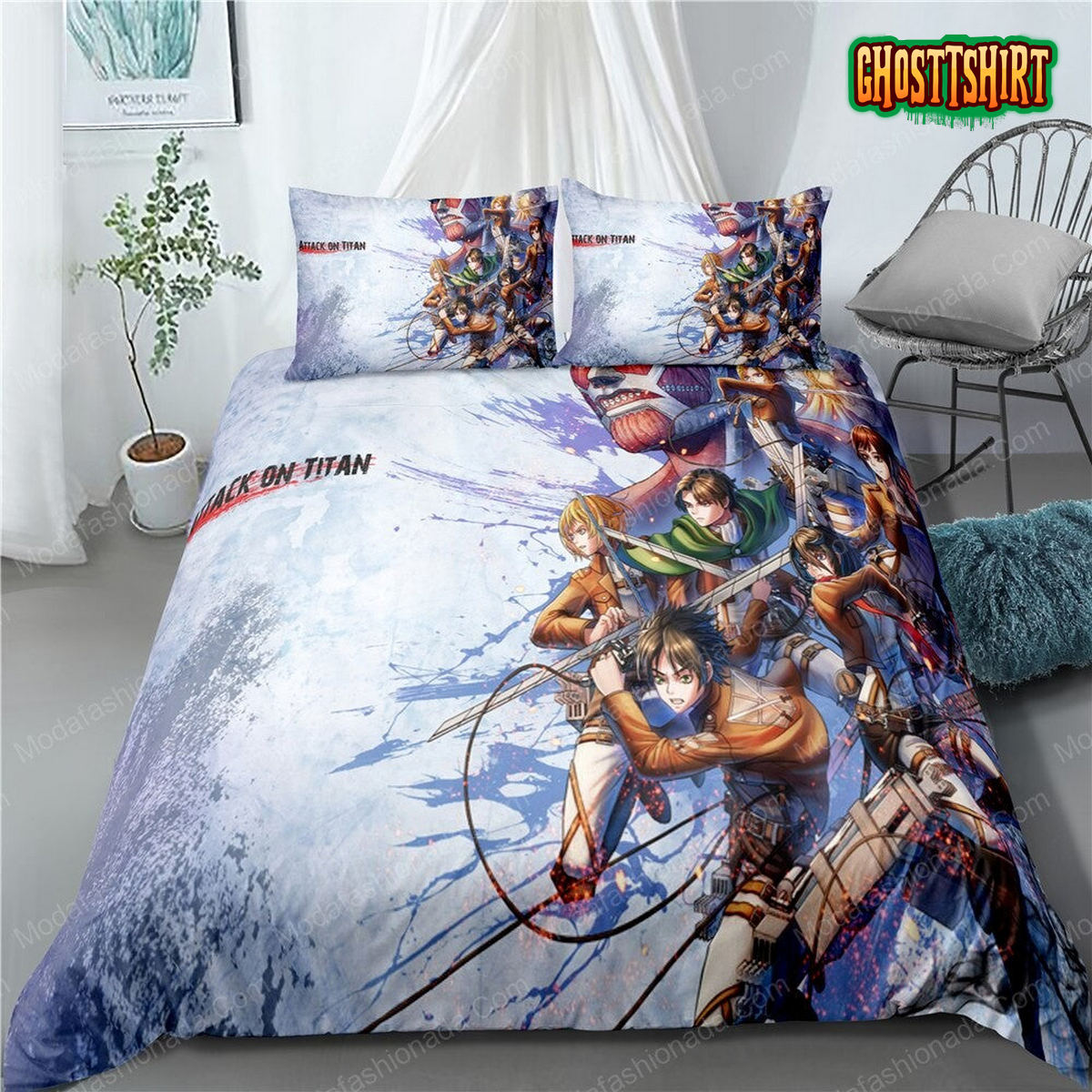 3D Print Cartoon Anime 87 Bedding Set