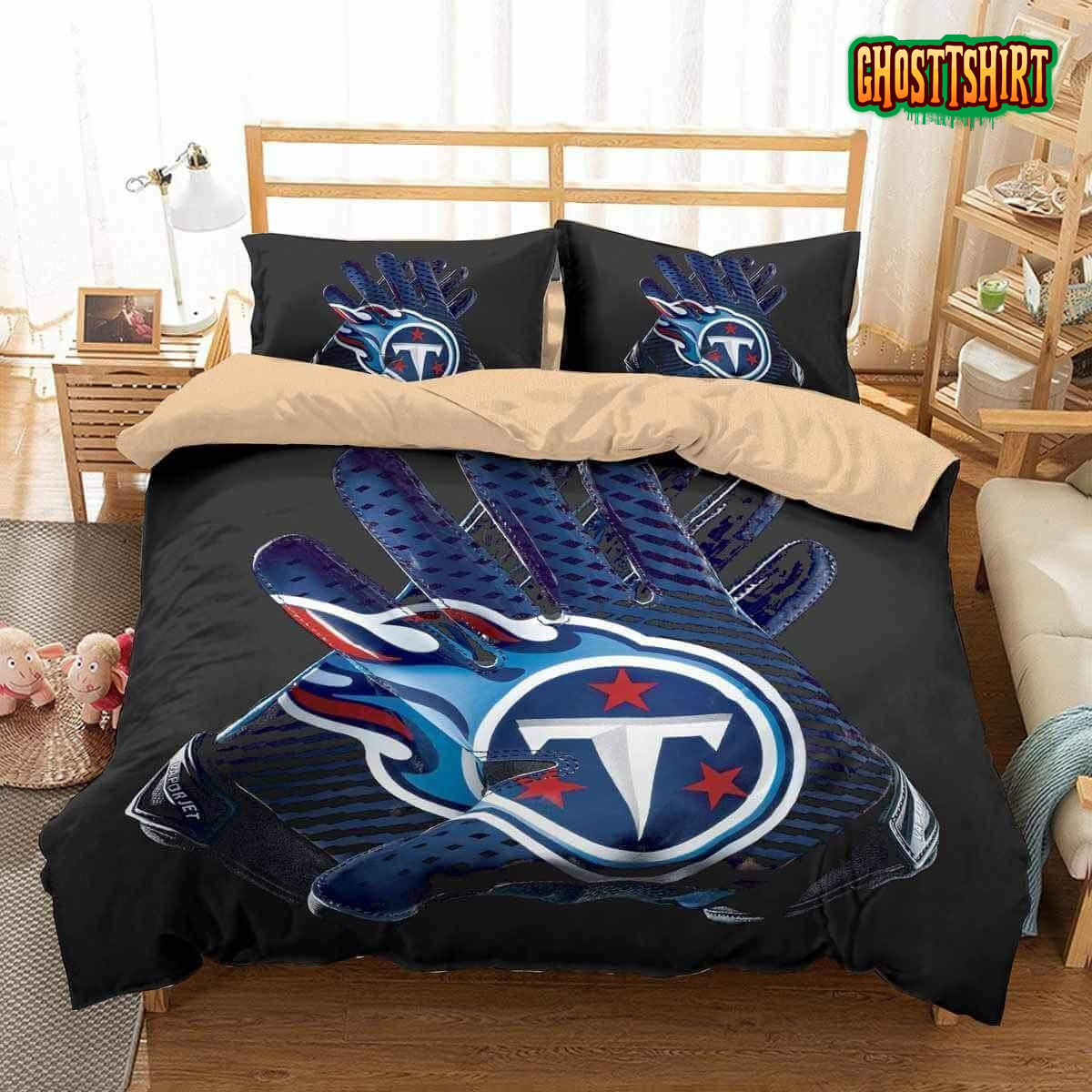 3D Tennessee Titans Duvet Cover Bedding Set