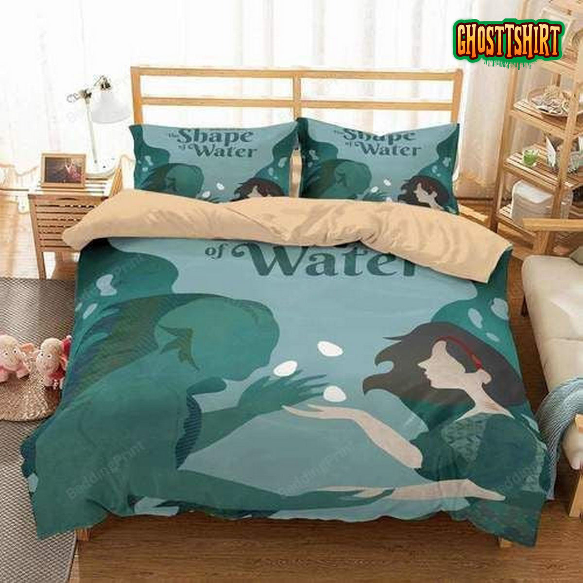 3D The Shape Of Water Duvet Cover Bedding Set