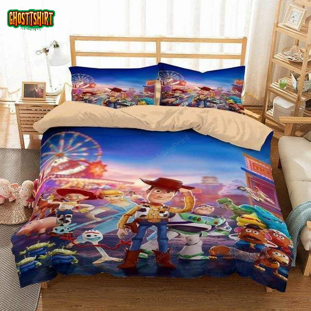 3D Toy Story 4 Duvet Cover Bedding Set