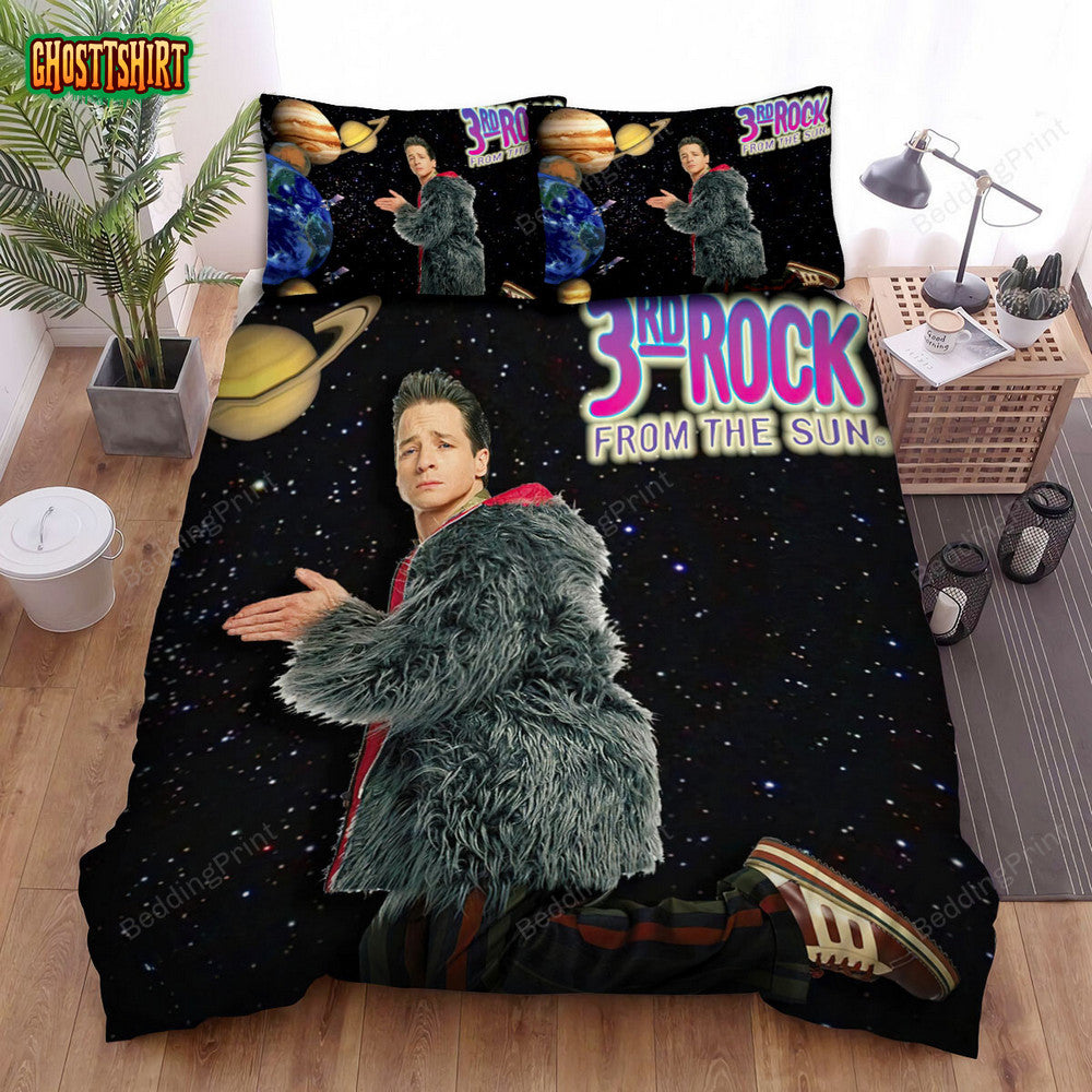 3rd Rock From The Sun Harry Solomon Poster Bed Sheets Duvet Cover Bedding Set
