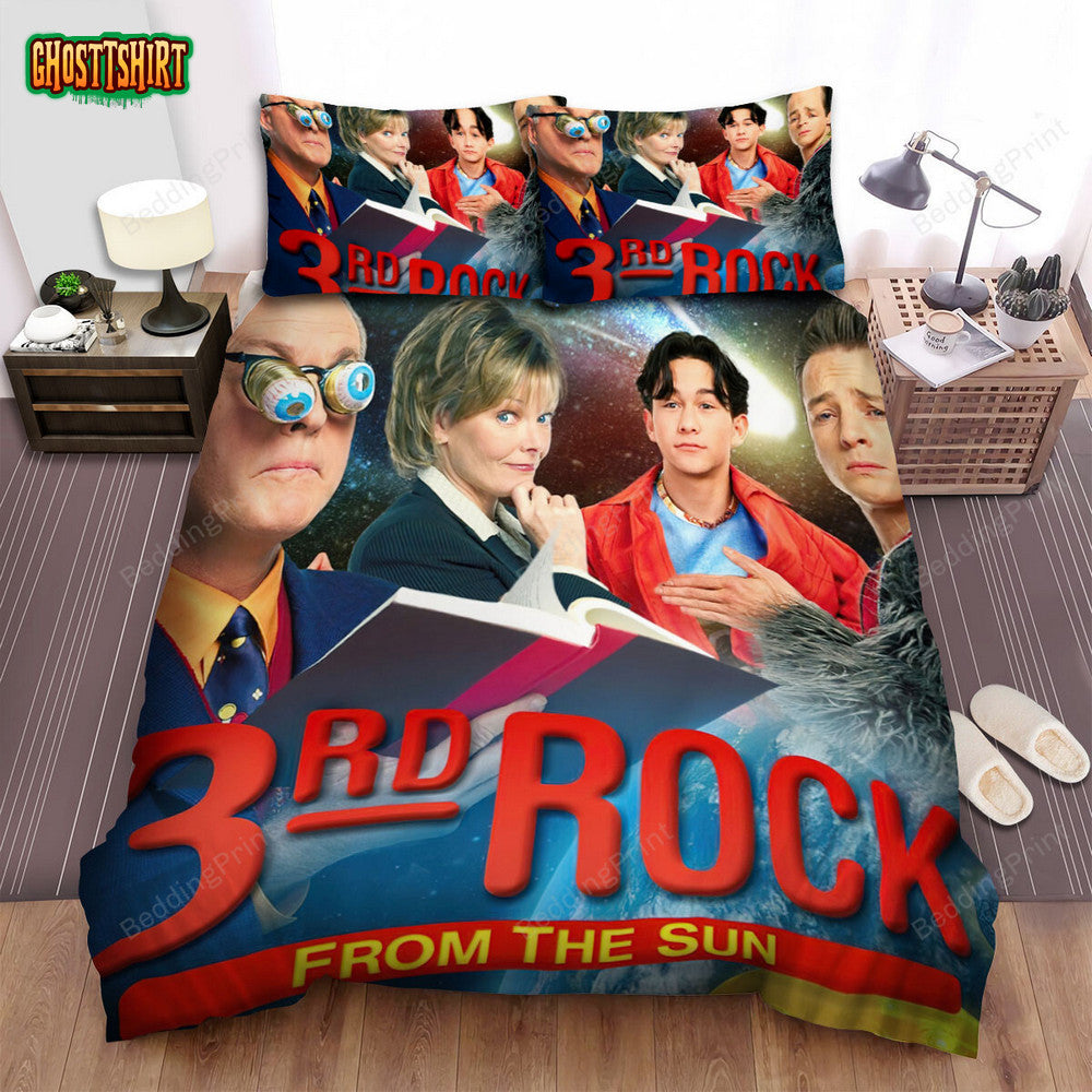 3rd Rock From The Sun Movie Poster 7 Bed Sheets Duvet Cover Bedding Set