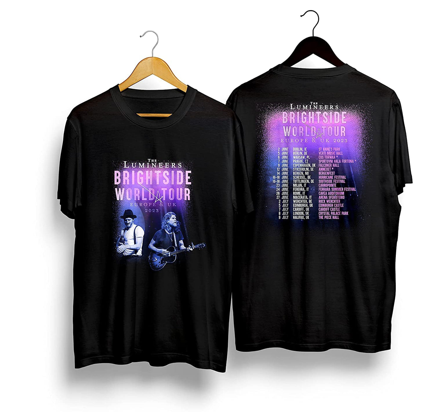 The Lumineers Brightside World Tour TShirt Unisex For Fans