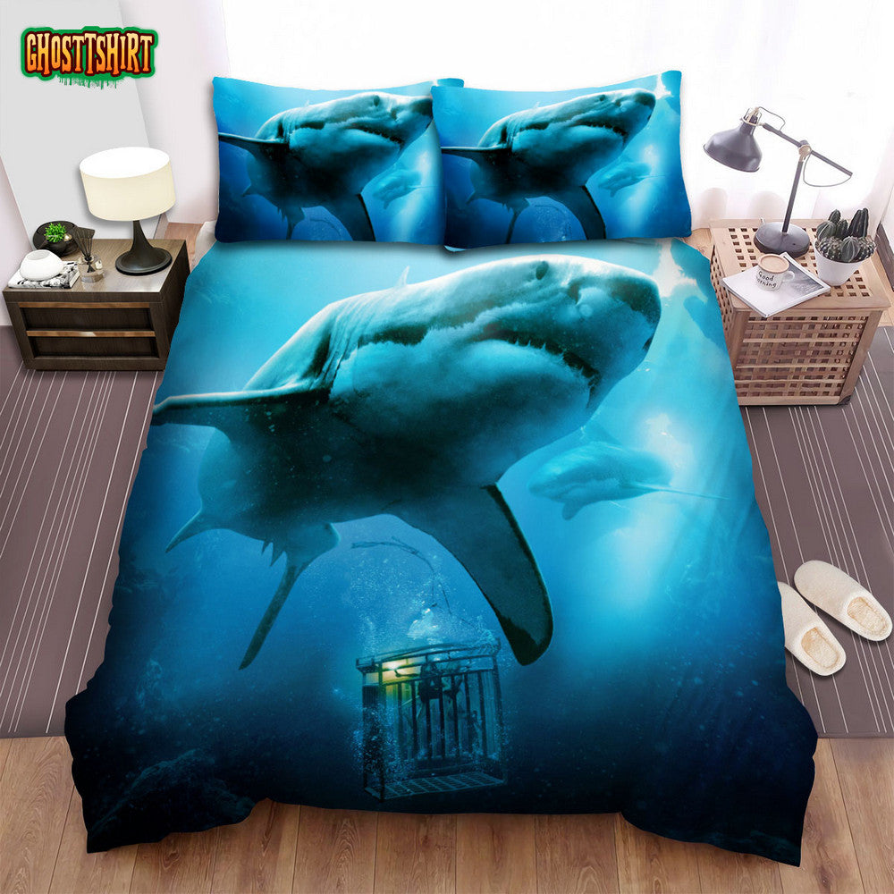 47 Meters Down Movie Poster Bed Sheets Spread Comforter Duvet Cover Bedding Set Ver 7