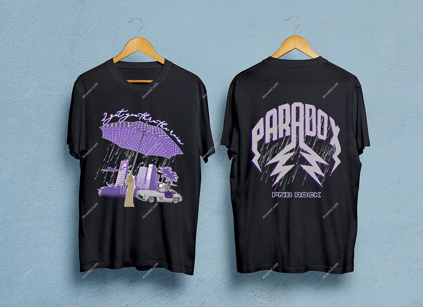 PnB Rock Vintage Double sided tshirt