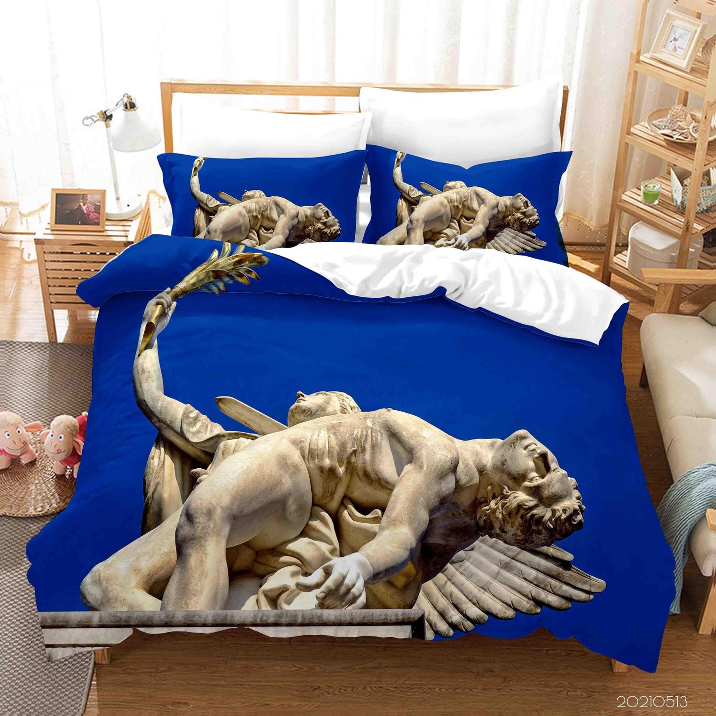 3D Art Sculpture Quilt Cover Set Bedding Set Duvet Cover Pillowcases 265