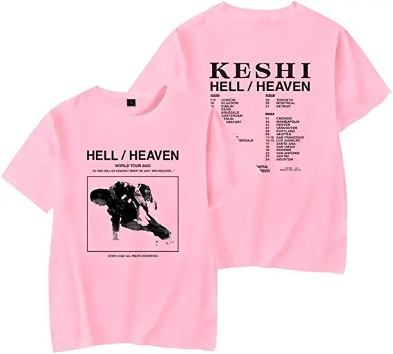 Keshi Hell Heaven World Tour 2022 Vintage Shirt, Keshi Tour 2022 Shirt