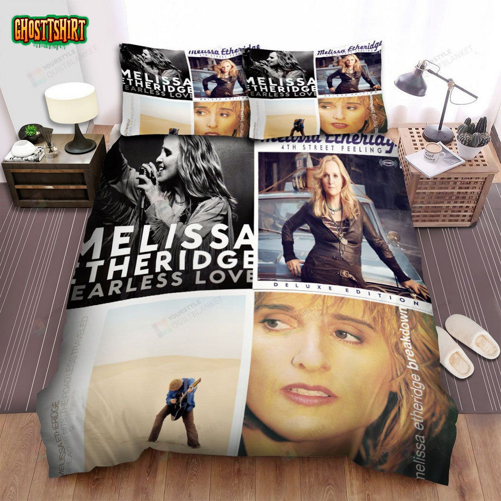 4in1 Album Cover Photo Melissa Etheridge Bed Sheets Spread Comforter Duvet Cover Bedding Set