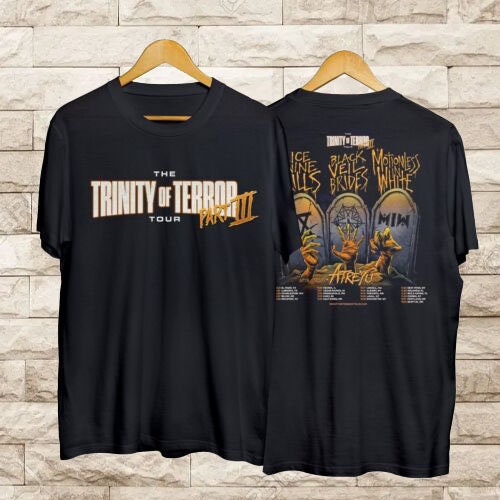 Trinity Of Terror Tour Part III 2022 Tshirt
