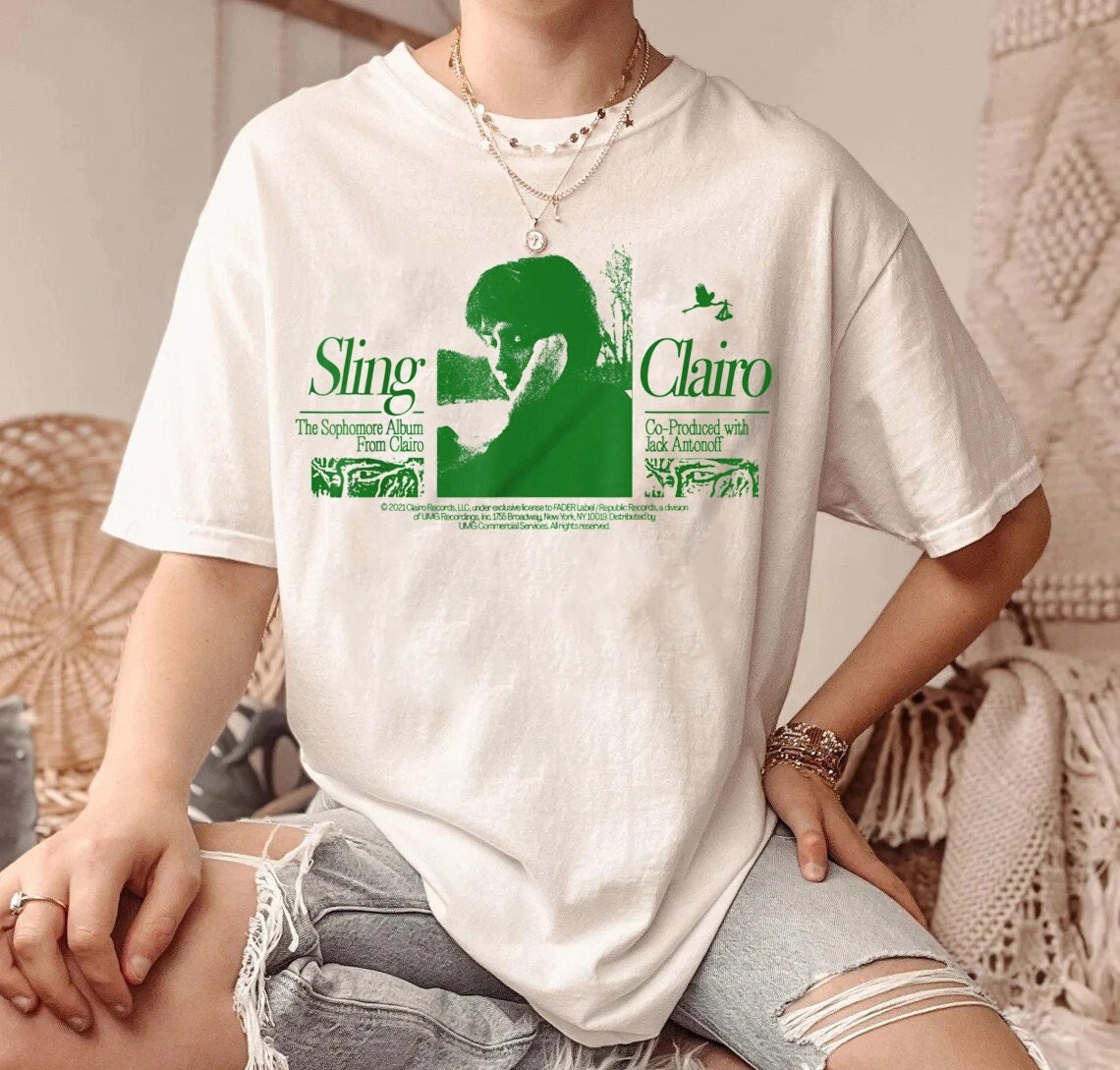 Clairo Sling Merch, Sling Europe Tour Tour Merch