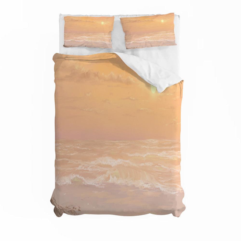 3D Beach Landscape Quilt Cover Set Bedding Set Duvet Cover Pillowcases 162