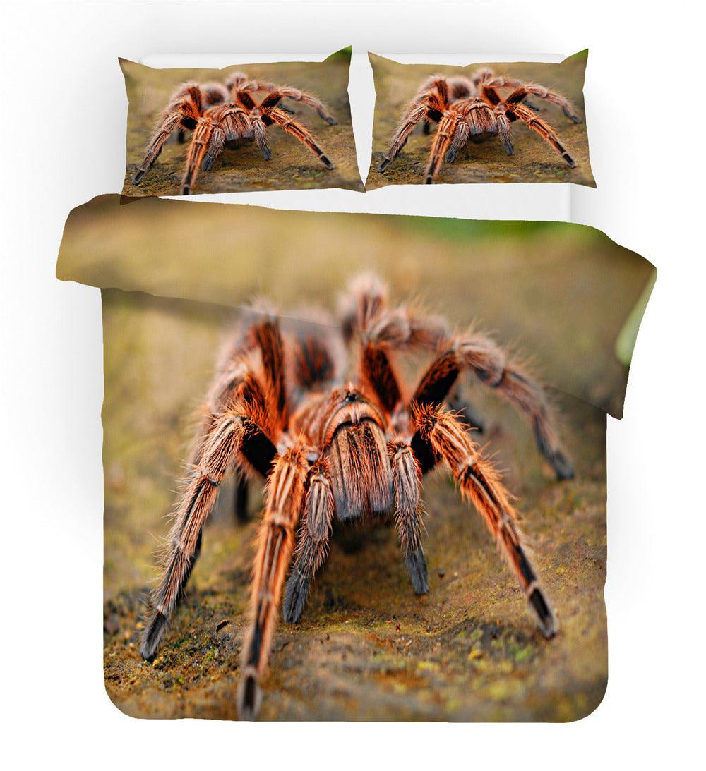 3D Animal Spider Quilt Cover Set Bedding Set Duvet Cover Pillowcases 98