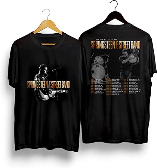 Bruce Springsteen and The E Street Band 2023 Tour Shirt, Bruce Springsteen 2023 Concert Shirt