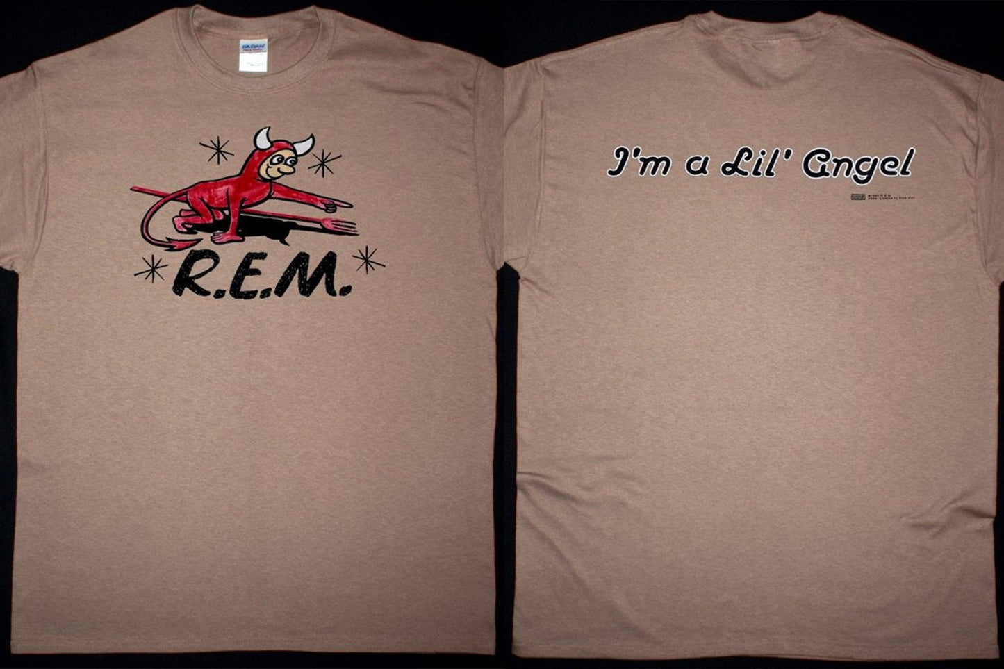 1996 R.E.M. Im A Lil Angel T-Shirt, Rem Band T-Shirt