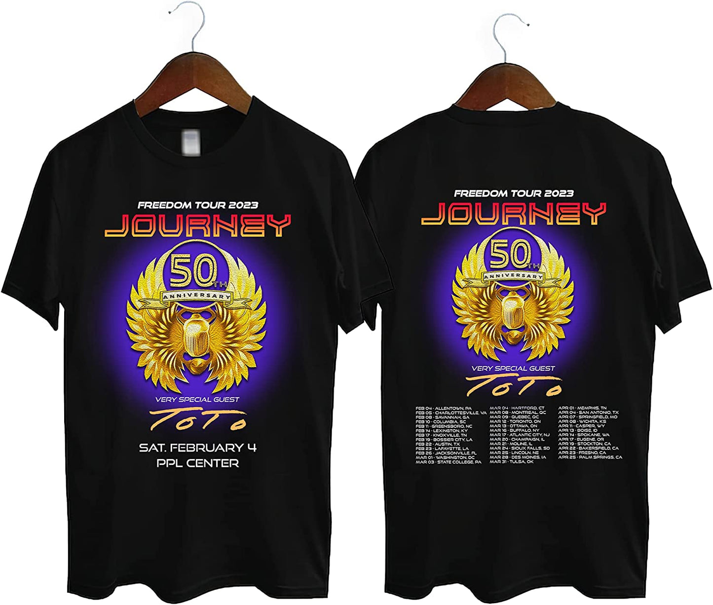 Journey Freedom Tour 2023 toto Shirt