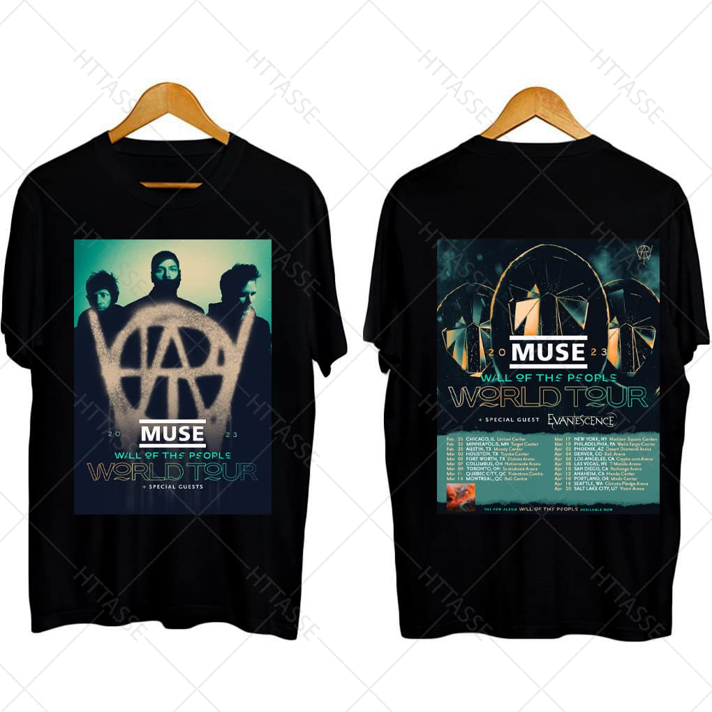 Muse and Evanescence Teaming Up For North American Tour 2023 Shirt